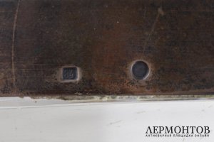 Ведерко для льда в стиле русской неоклассики. Россия. Серебро 84. Хрусталь.