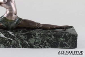 Скульптура Танцовщица в стиле Ар Деко. Франция, Париж, авт. мод. Morante, 1920-1930 е