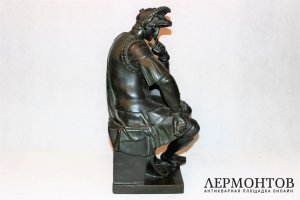 Скульптура. Лоренцо Медичи. Бронза. Jacques Petermann. Бельгия