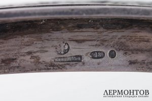 Ваза для фруктов. Россия, Санкт-Петербург, фирма. М. Овчинникова. Серебро 84 пробы.