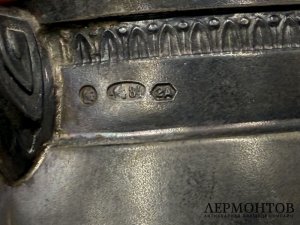 Подстаканник в ст. Модерн. Россия, 2 артель. Серебро 84 пробы, золочение.