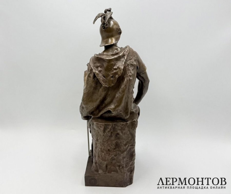 Скульптура Воинская доблесть. Франция, 19 век, Barbedienne. Бронза, патинирование.