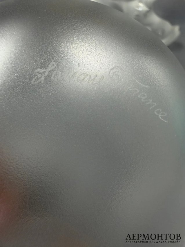 Икорница «Igor». Хрусталь, позолоченный металл, Lalique, Франция
