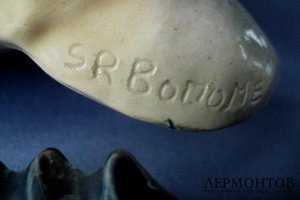 Светильник. С. Боном, керамика. Испания, 1950 год. Высота 46,0 см.