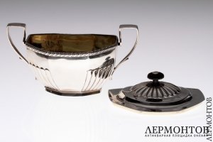 Сахарница Ludvig. Серебро 84. Российская империя