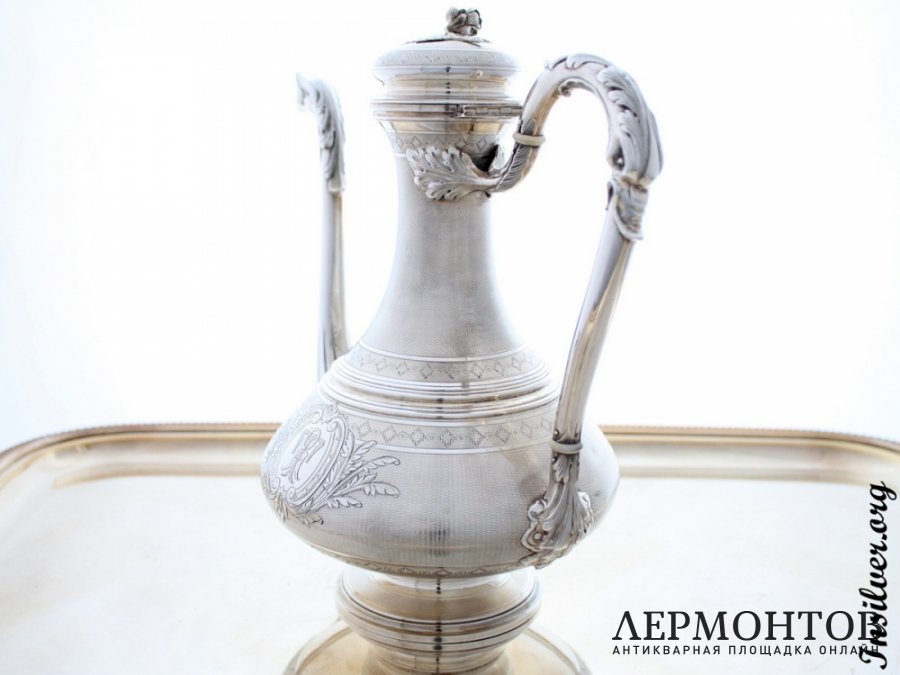 Кофейник Cardeilhac. Серебро 950. Франция