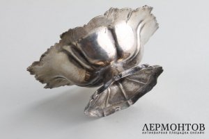 Солонки.Серебро 84 пробы, золочение. Российская империя, 1858 год.