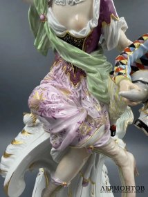 Скульптура «Муза Терпсихора». Фарфор, Meissen, И. И. Кендлер, Германия, 2010 год