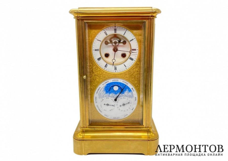 Астрономические часы. Франция, Париж, фирма Brocot, 1850-1860-е гг. 