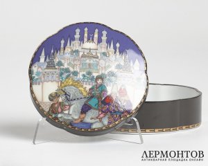 Шкатулка «Жар-птица». Фарфор, Heinrich, Villeroy & Boch, Германия, 1980-е годы