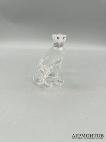 Статуэтка «Гепард». Хрусталь, Swarovski, Австрия, 2000-е годы