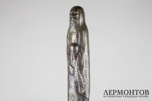 Скульптура Еврей с дочерью. Бронза. Америка, 1964 год.