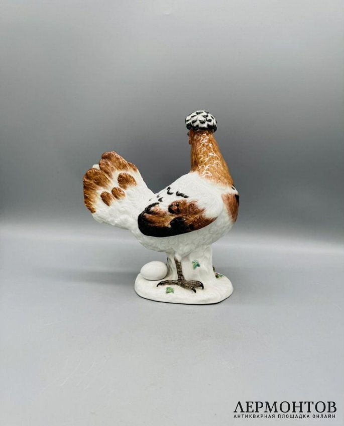 Статуэтка «Курочка». Фарфор, роспись, Meissen, автор модели И. И. Кендлер, Германия, начало 20 века