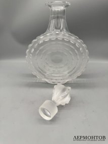 Декантер для вина. Хрусталь, Lalique, Франция, 20 век