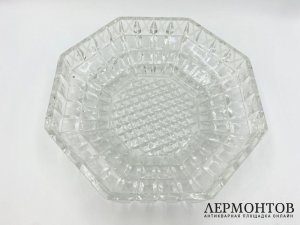 Крупная ваза для фруктов. СССР, Красный Гигант, 20 век.