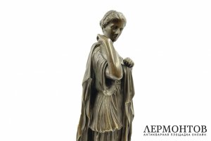 Скульптура Диана Габийская. Франция, отливка 2 половины 20 века. Бронза, литье.