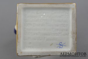 Статуэтка Маршал Мортье. Германия. Начало 20 века. Фарфор.