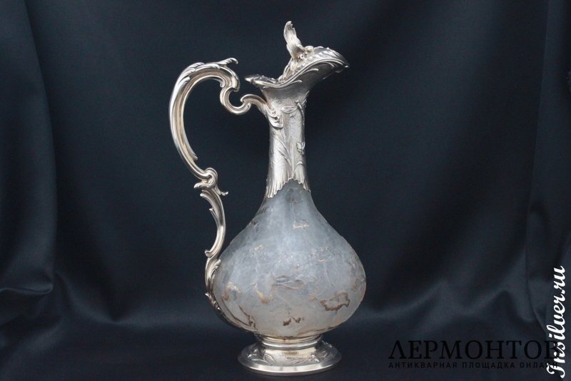 Декантер Auguste CLAIRE. Серебро 950. Франция