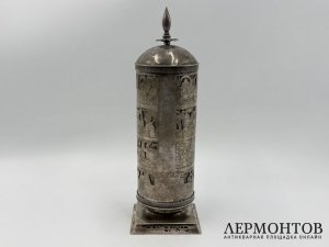 Иудаика Мегилат Эстер свиток. Серебро 925 пробы.