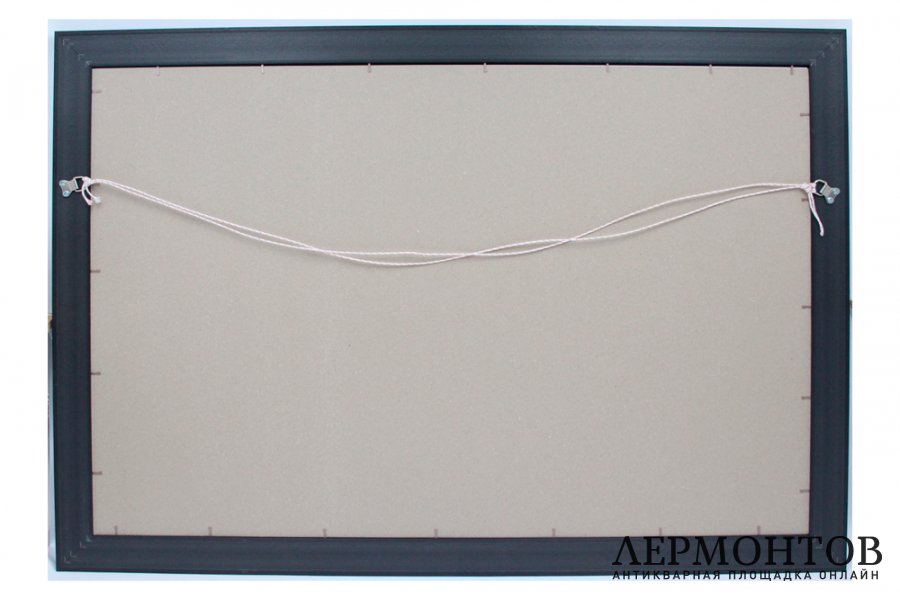 Картина. Металлург Аносов, 1960-е гг. Л.С. Курзенков. Бумага, гуашь.