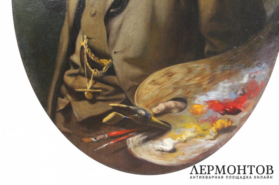 Картина. Портрет И.Е. Репина. Яковлев Василий Николаевич. Холст, масло. 1940-е гг.
