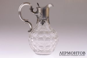 Кувшин Shanks and Co. Серебро 84. Российская империя